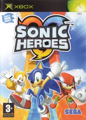 Sonic Heroes (USA) box cover front